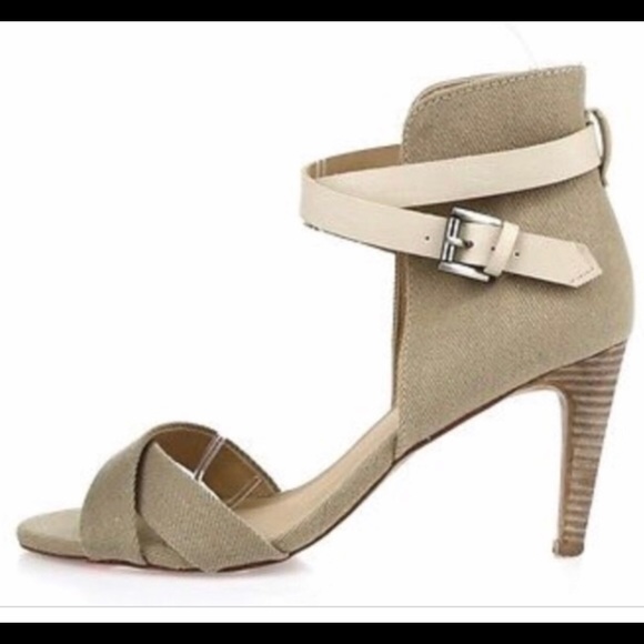 Joe’s Jeans Canvas Wrap Heels - Picture 1 of 8